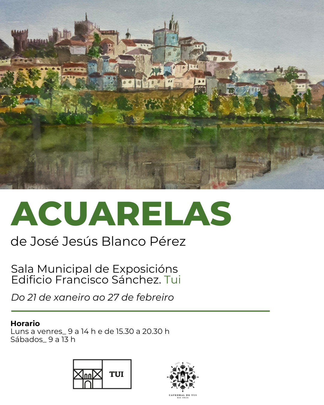 20012026 Exposición Acuarelas – cartel IG