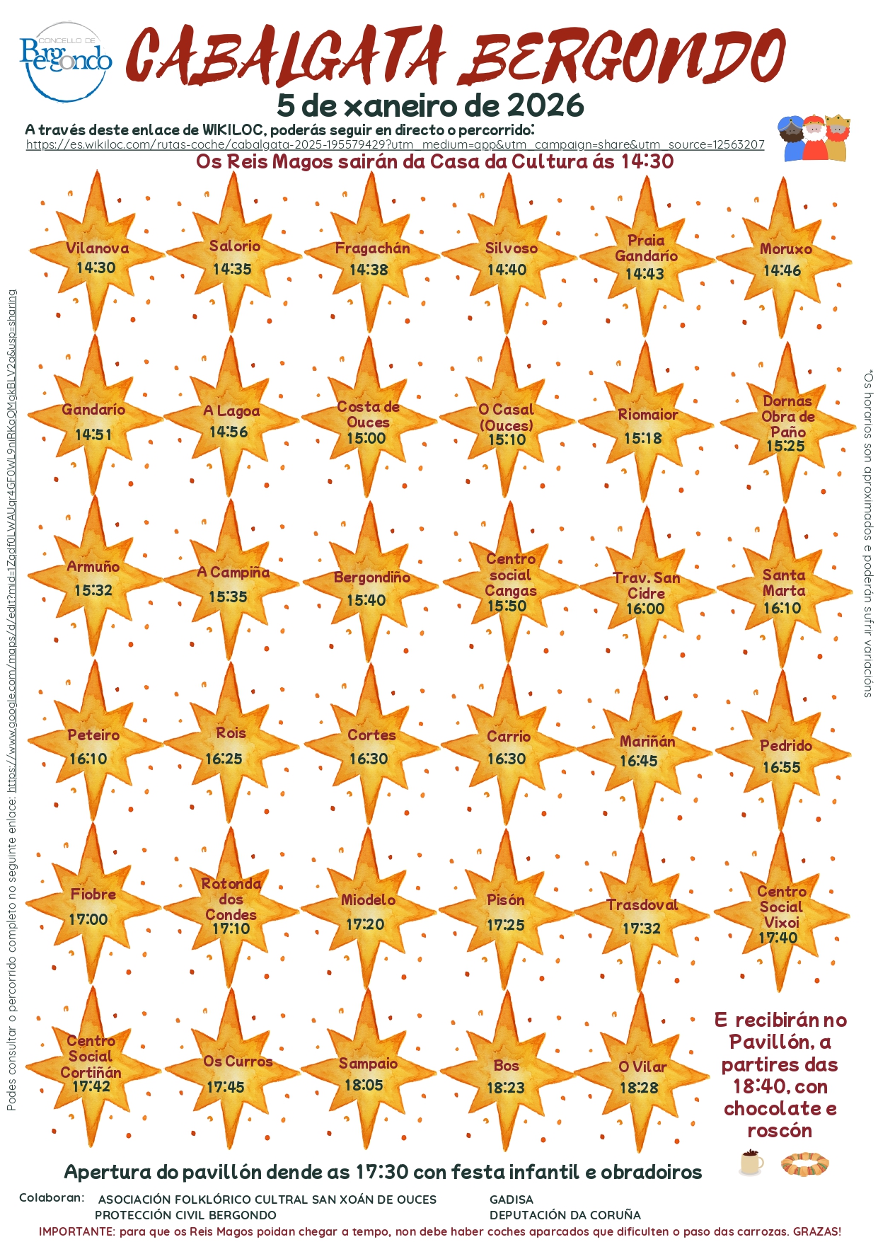 Cabalgata 2026 Bergondo