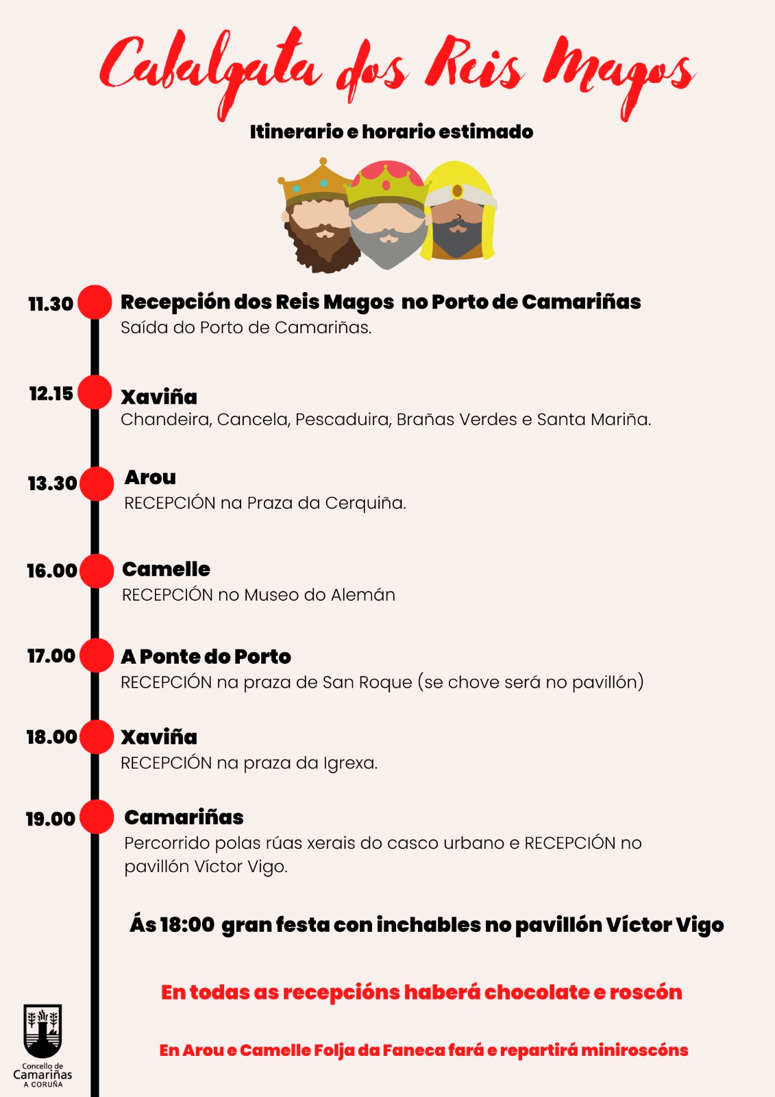 Cabalgata Camariñas