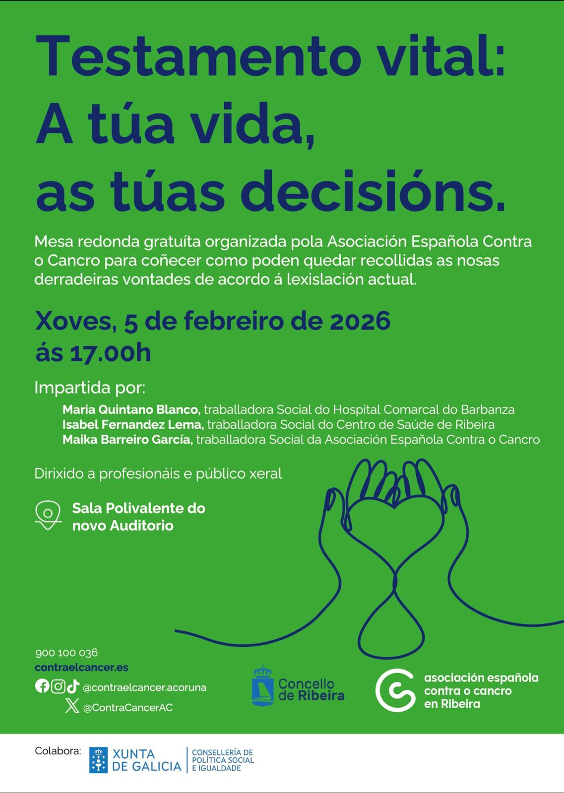 Cartel Testamento Vital