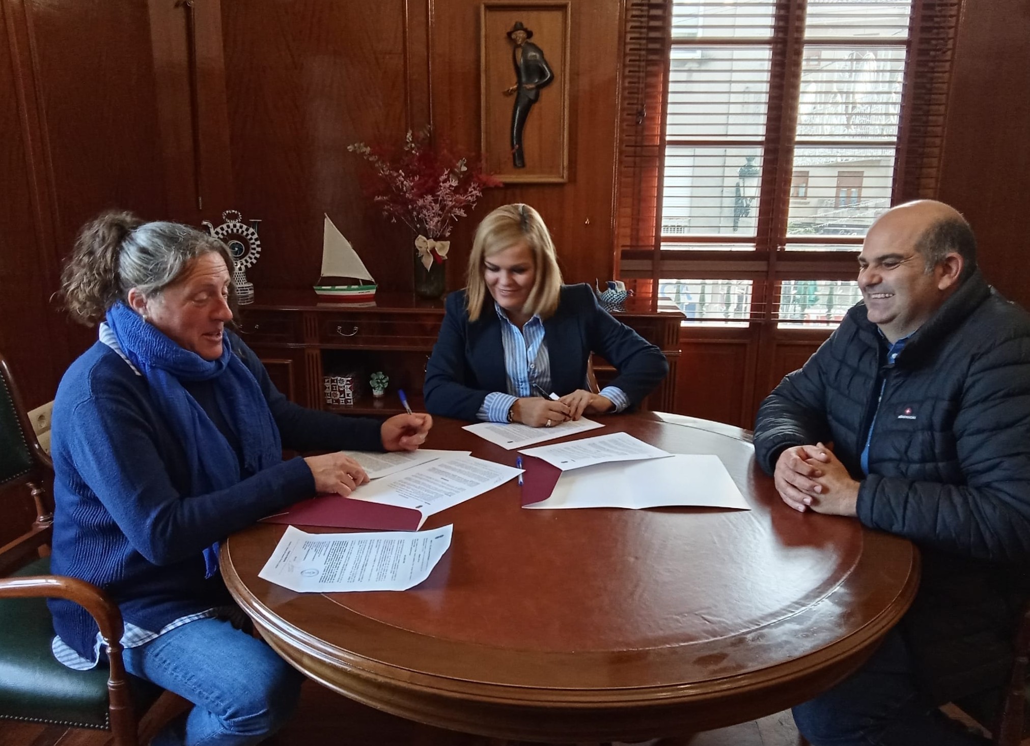 Firma Convenio Confraría San Xoán