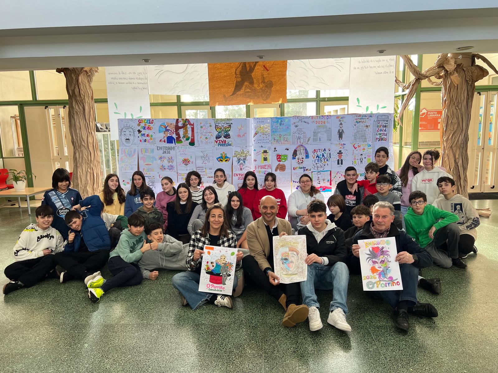 Foto Familia Carteis Entroido O Porriño 2026