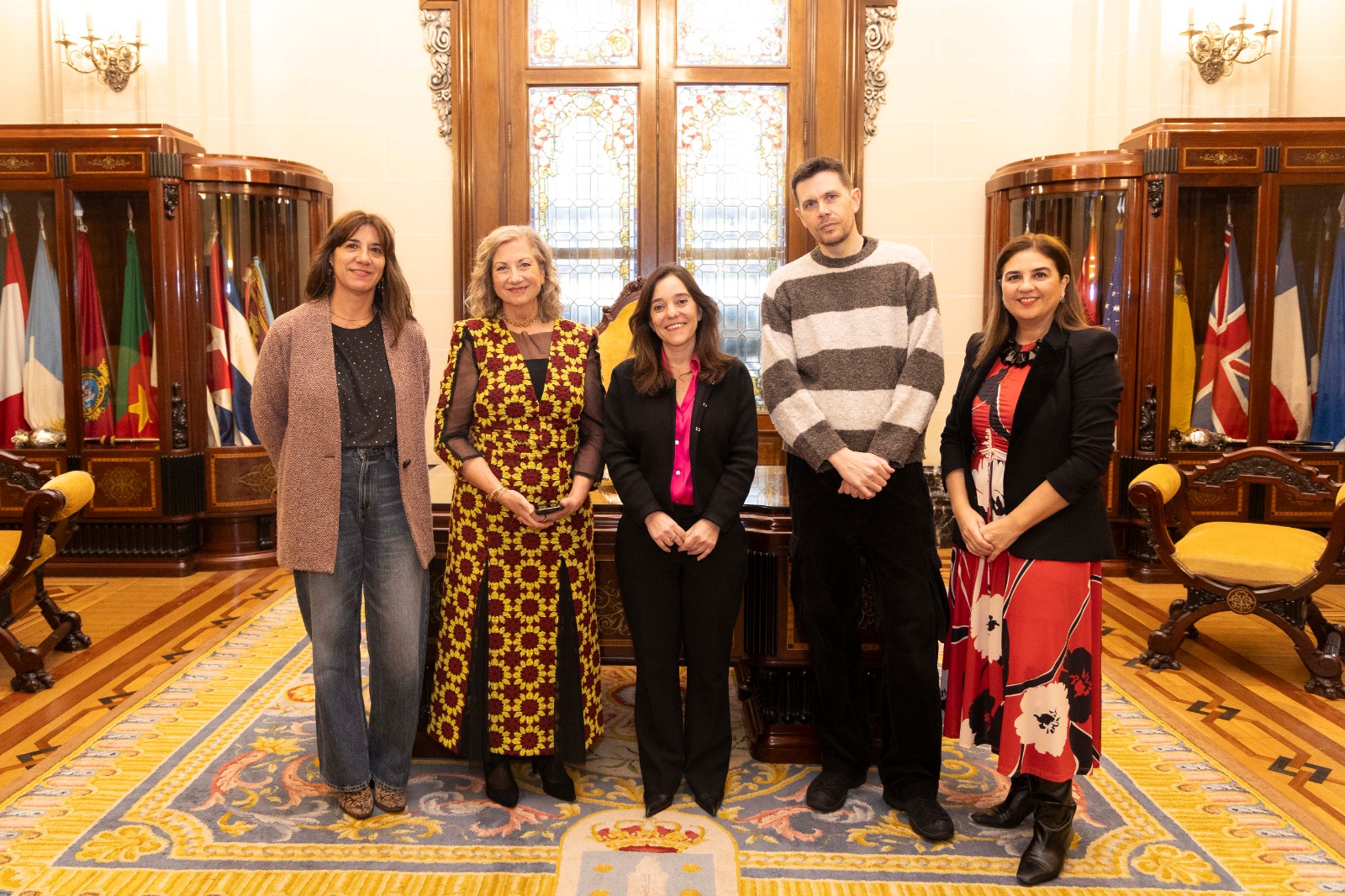 Foto de familia Lugín-Quesada