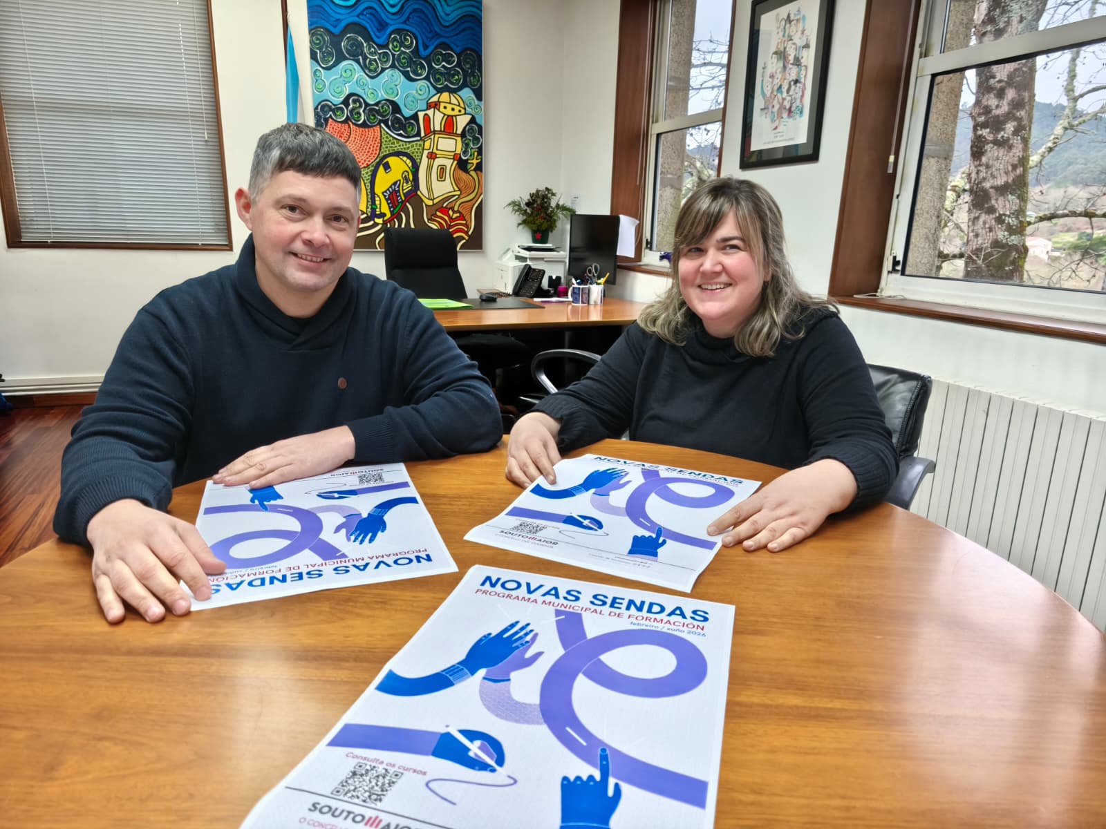 Manu Lourenzo e Rosana Martínez Boullosa