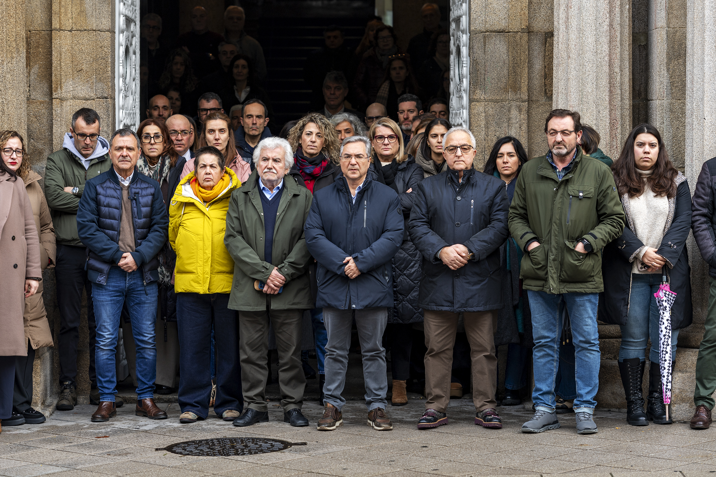 Minuto silencio na Deputación por traxedia do AVE (2)