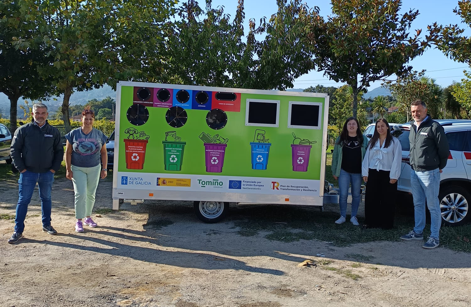 O Punto Limpo Móbil de Tomiño arranca a súa ruta polas parroquias
