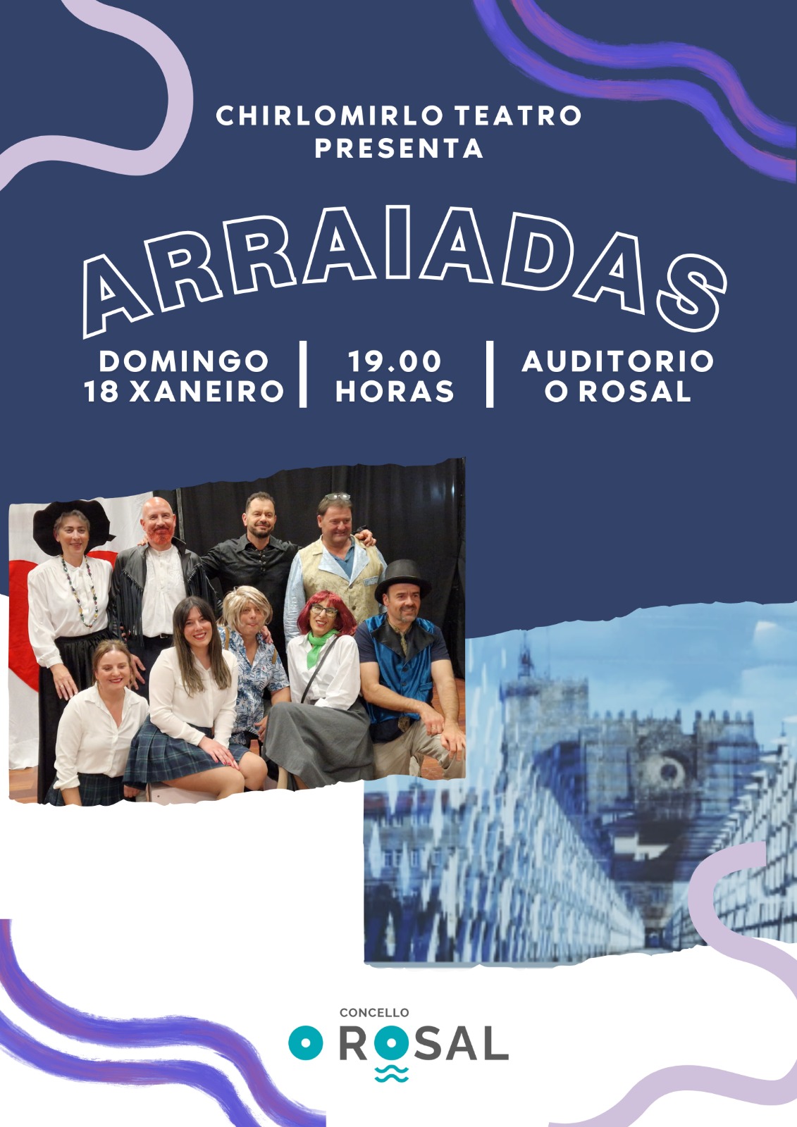 O humor cruza a raia para contar as historias que non saiěron nos libros