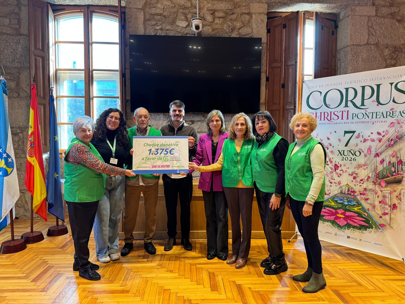 San Silvestre entrega de recadación