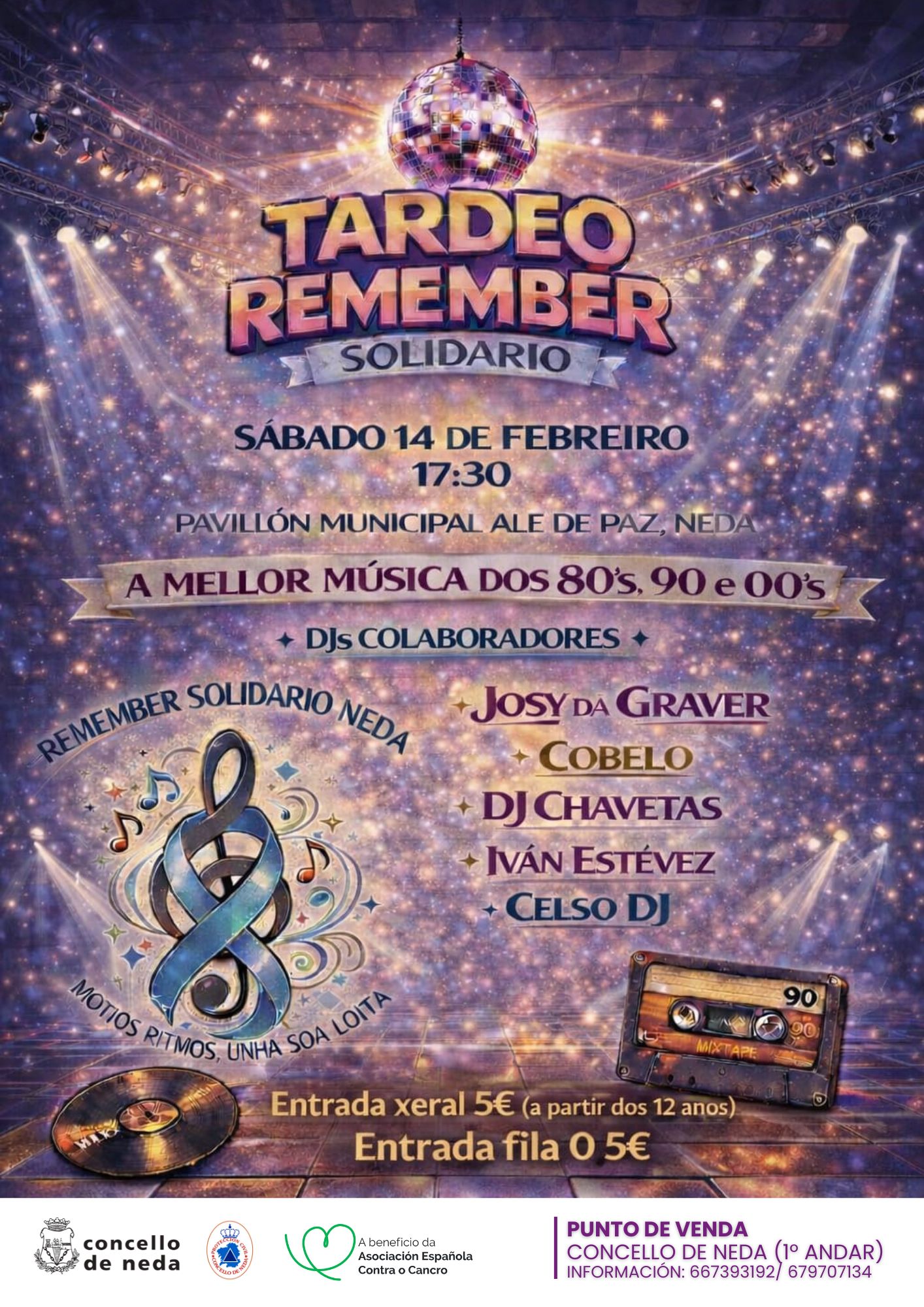 cartel tardeo remember solidario