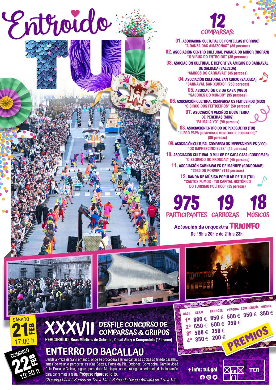 19022026 Entroido Tui – Cartel