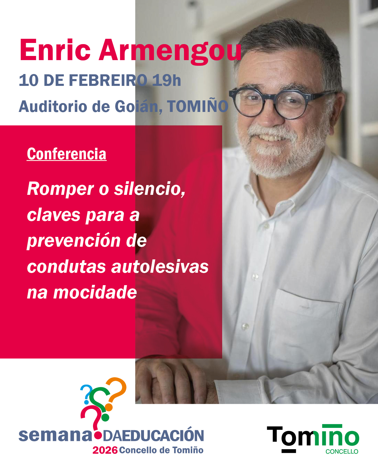 A IX Semana da Educación derruba tabús para previr o suicidio infantil e xuvenil