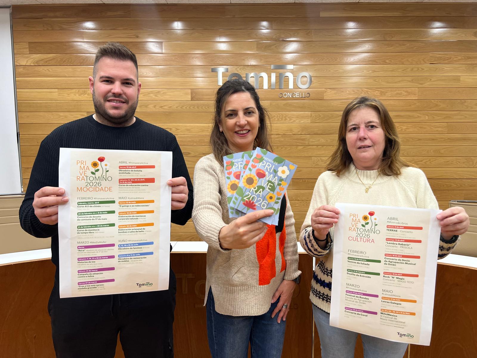 A primavera florece en Tomiño con máis de 500 horas de lecer e aprendizaxe