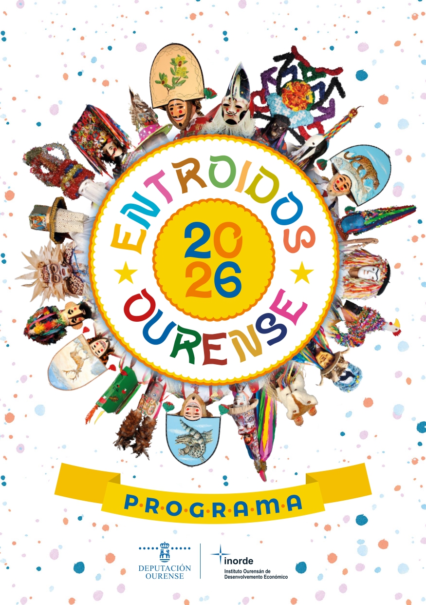 Cartel programa entroido provincial 2026