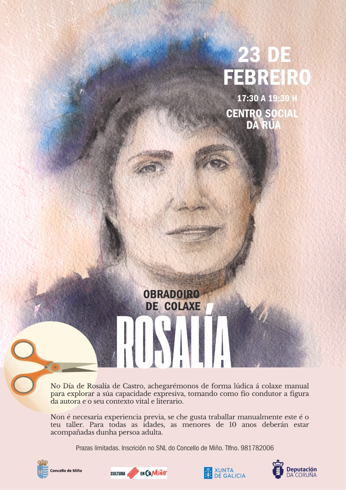 MIÑO – ACTIVIDADE DÍA DE ROSALÍA