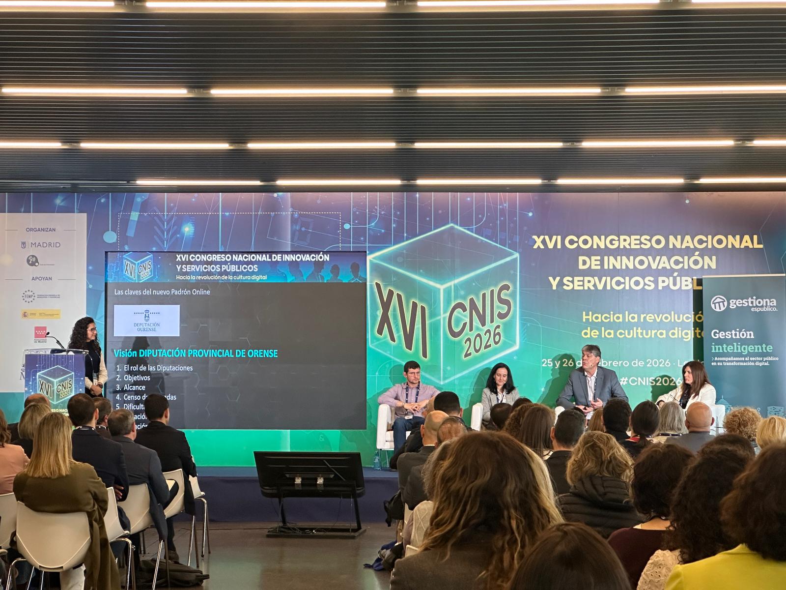 Marcos Valiño no Congreso Nacional de Innovación e Servizos Públicos – 1