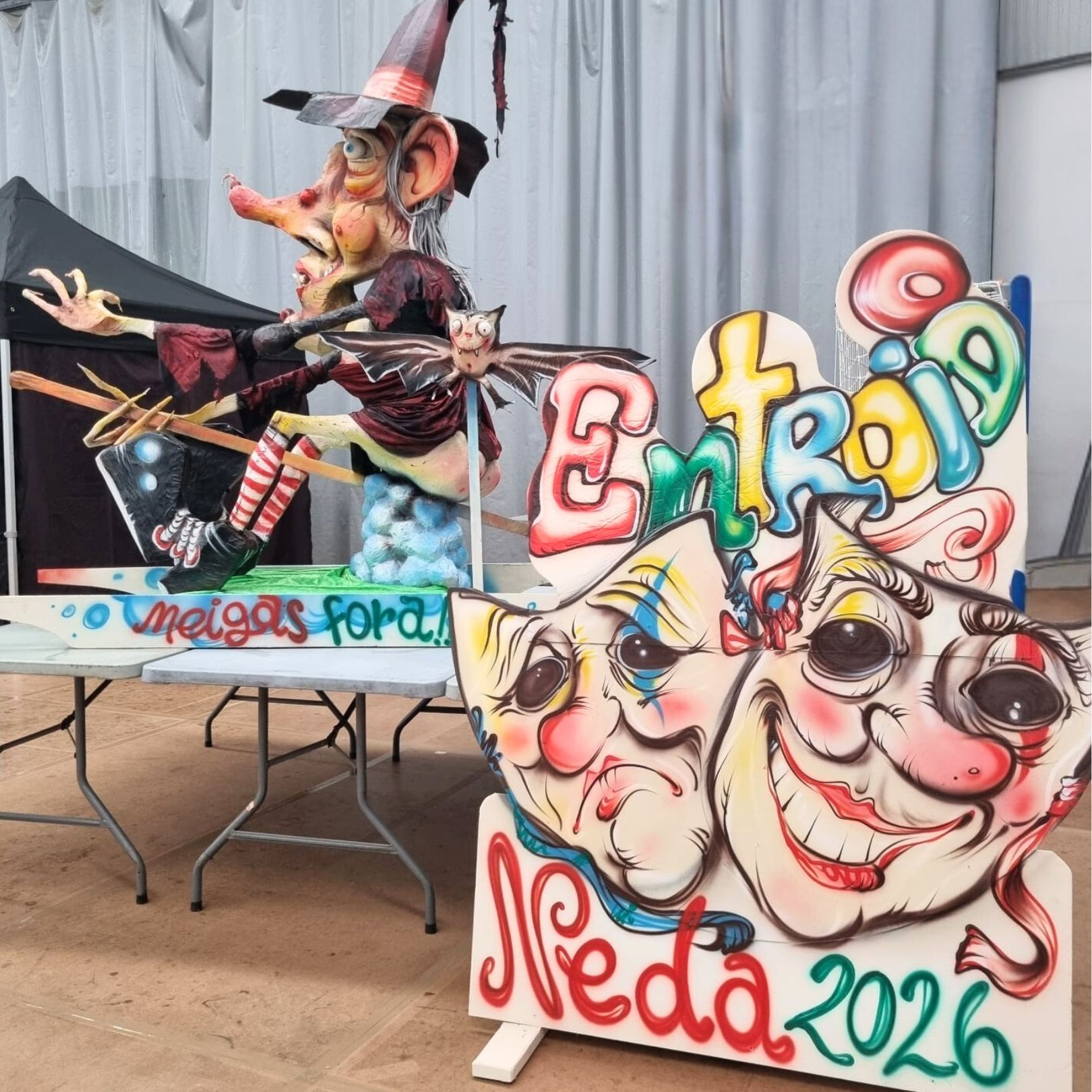 Meco do entroido de Neda 2026