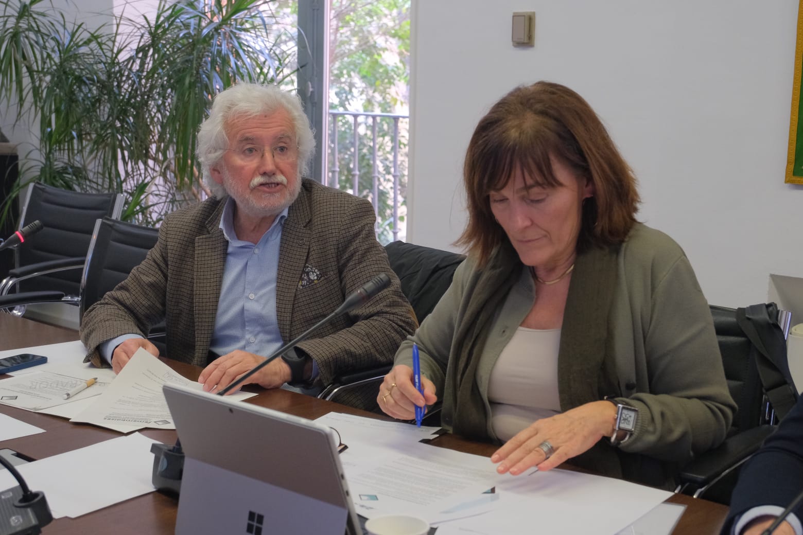 Rosendo Fernández na reunión de Femembalses -1