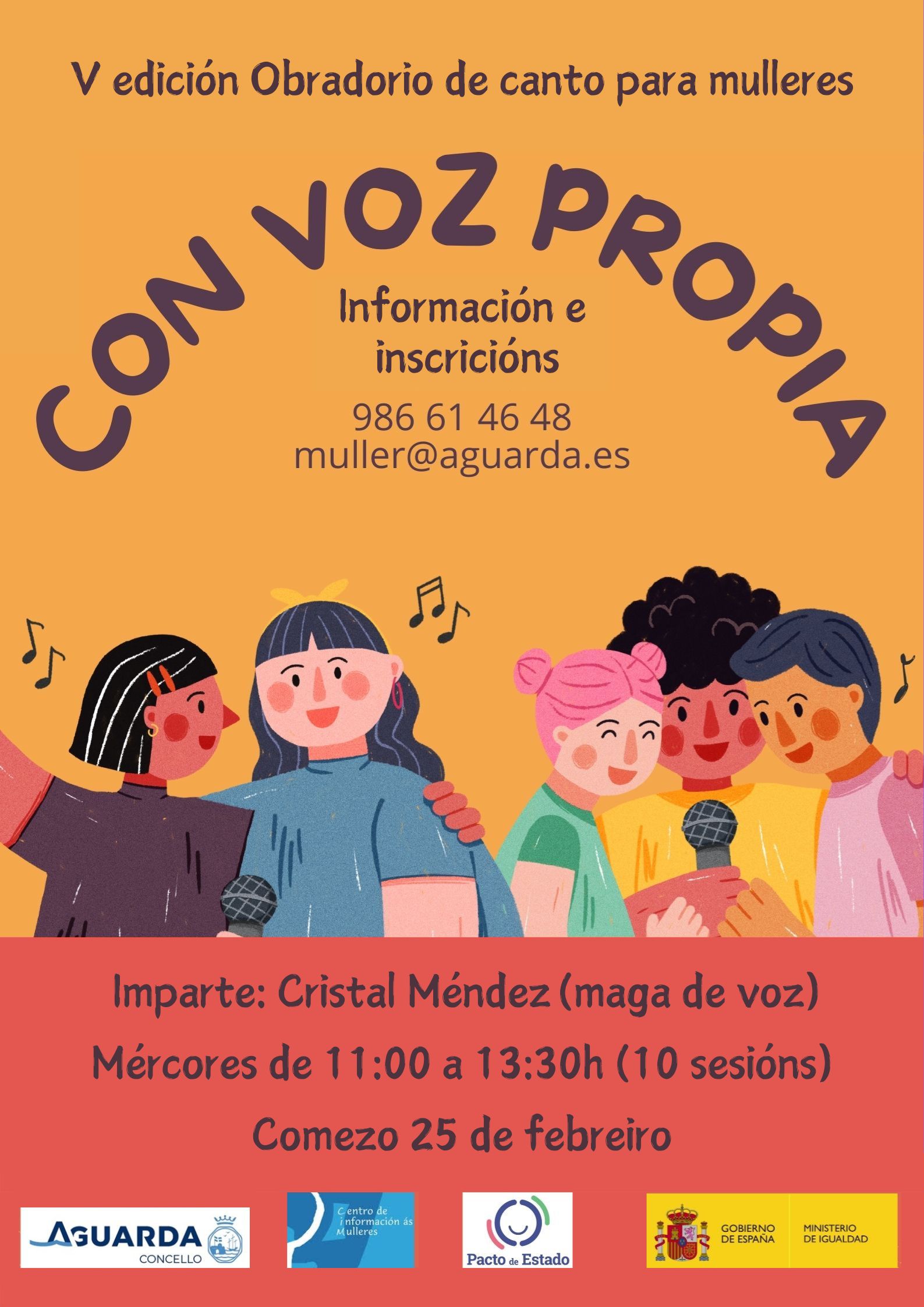 con voz propia cartel