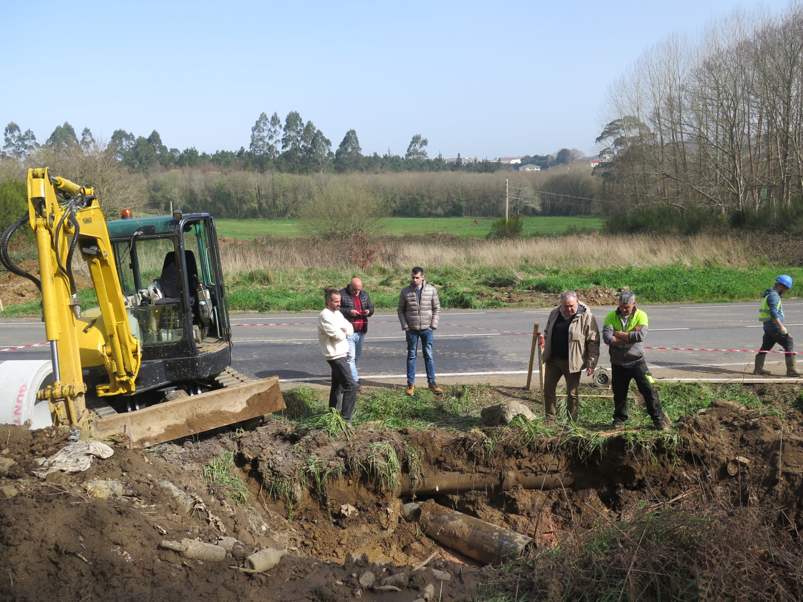2026.03.05.- Obras saneamento O Pino e O Formigueiro