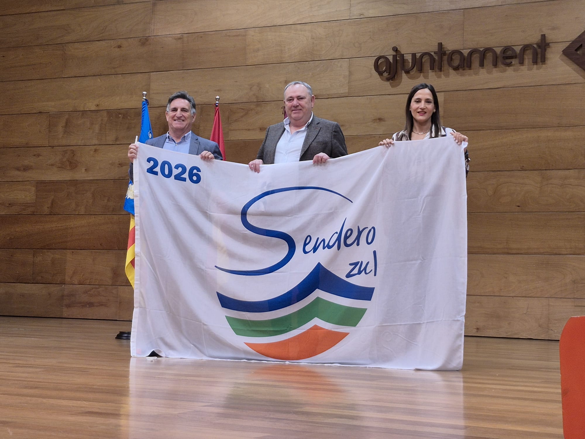 2026.03.06.- Recollida bandeira Sendero Azul