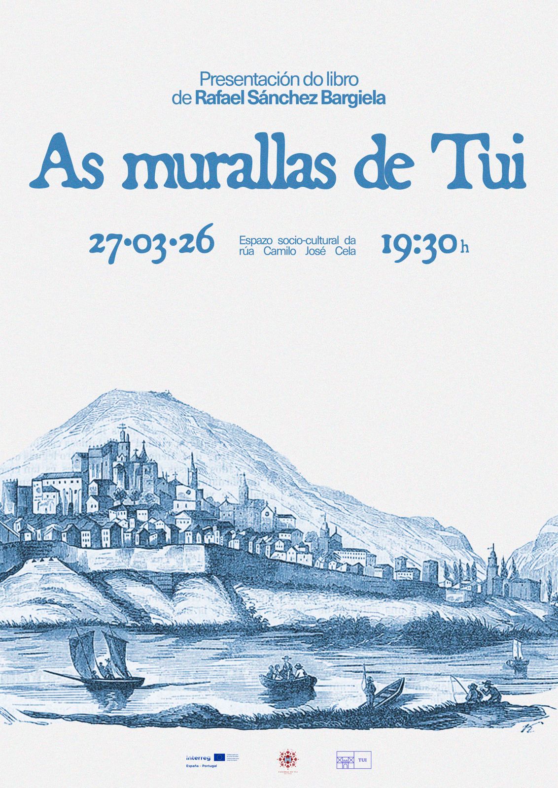 24032026 Presentación do libro As Murallas de Tui – Cartel