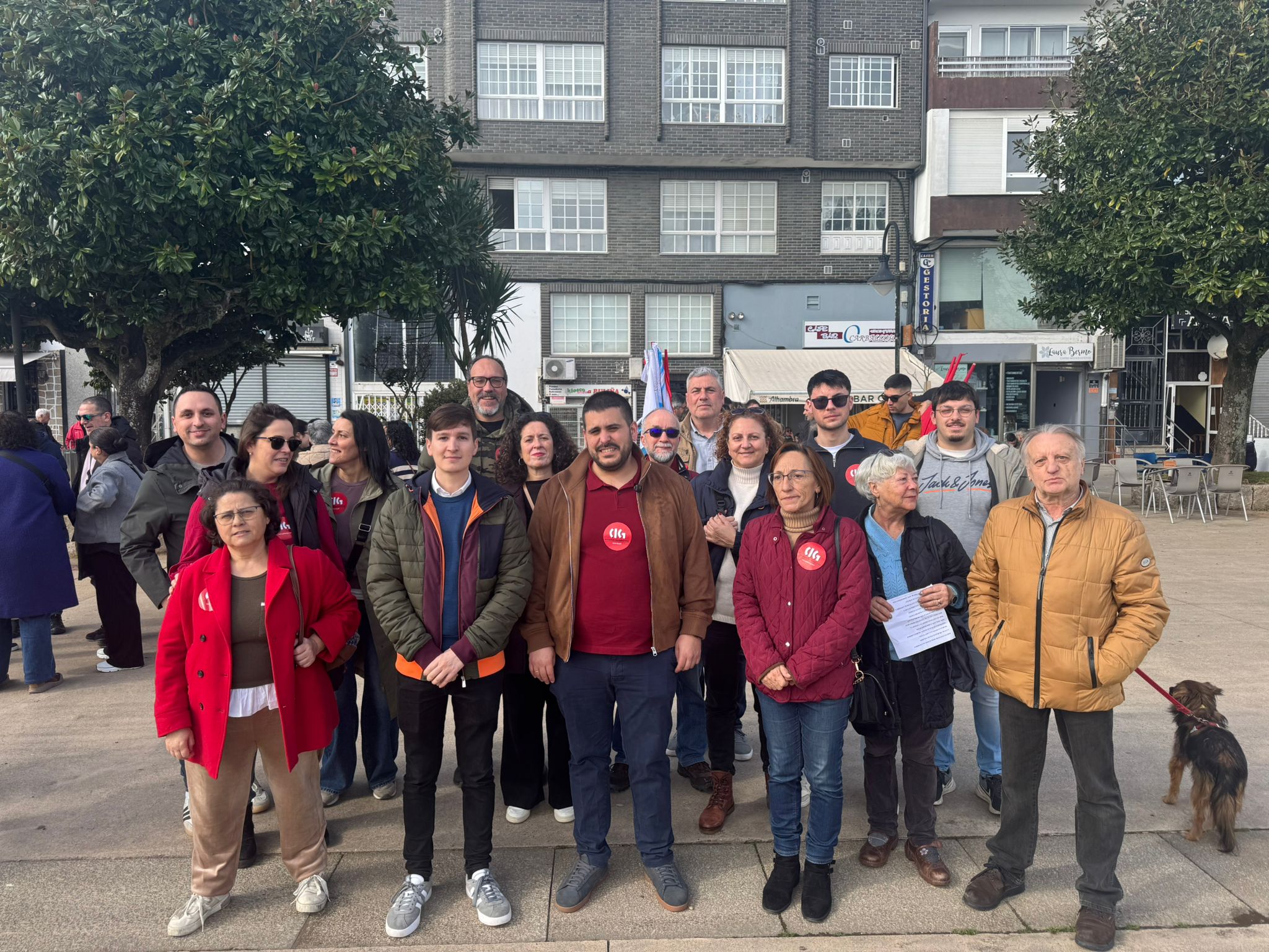 BNG manifestación conserva Ribeira