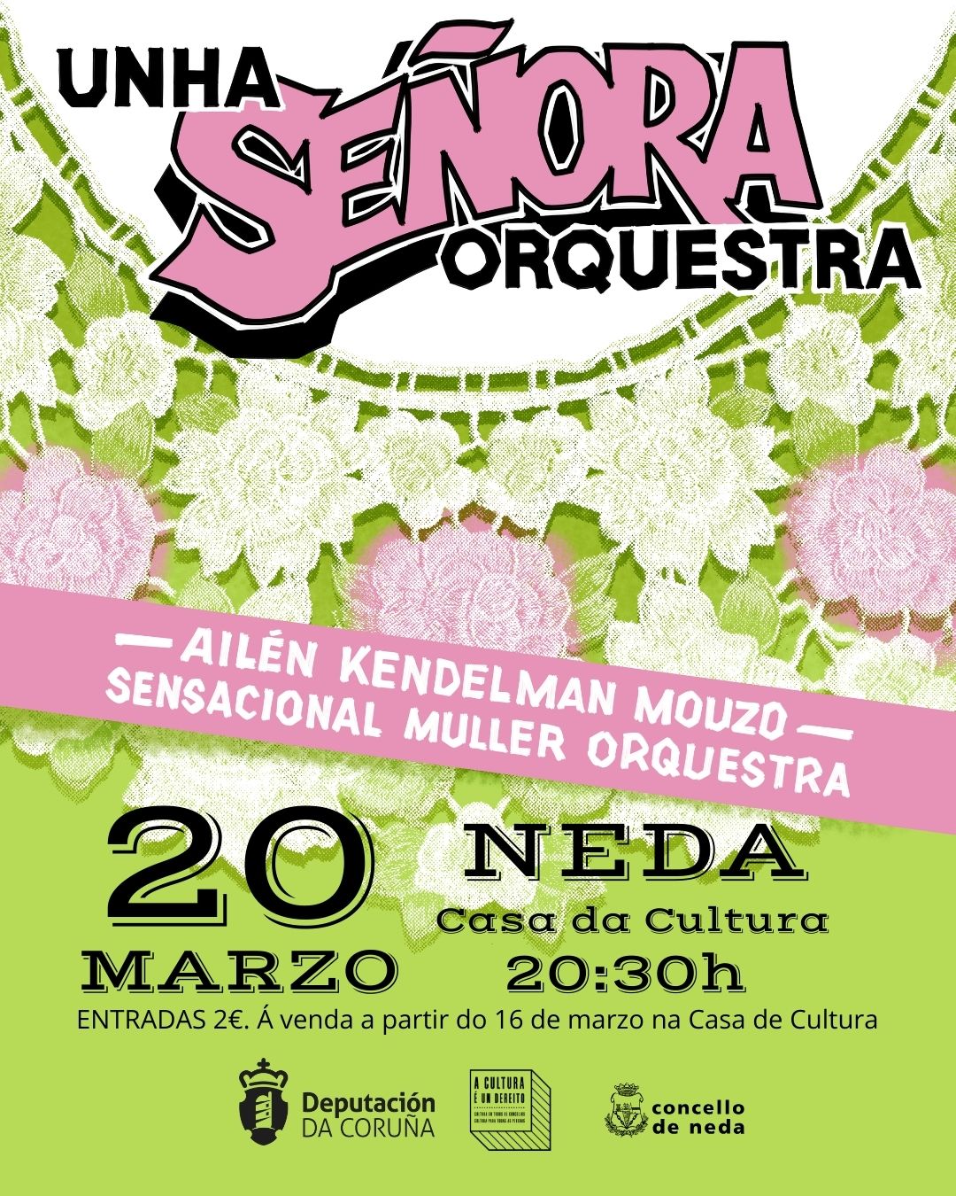 CARTEL UNHA SEÑORA ORQUESTRA