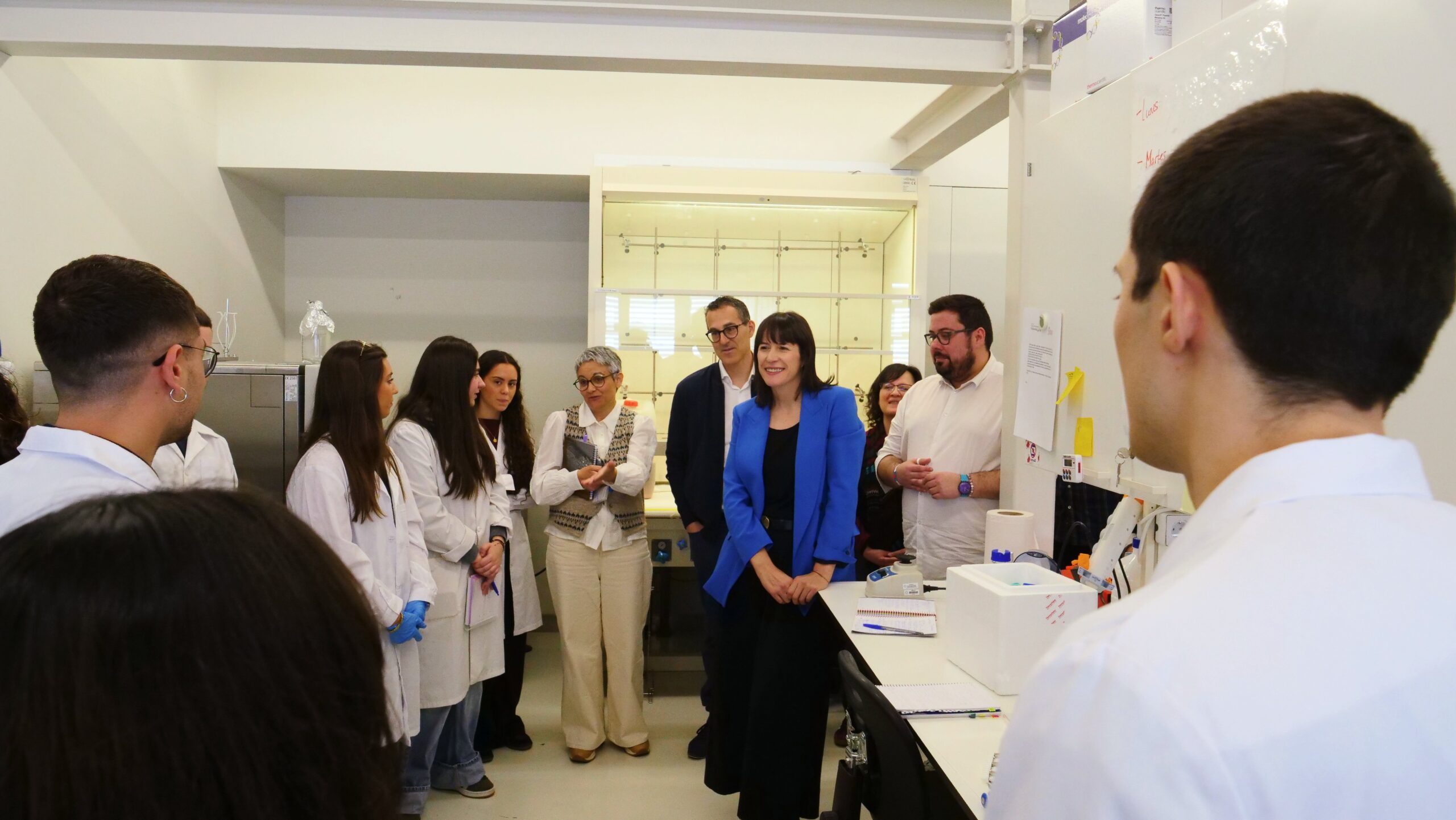 Foto 2 – Ana Pontón visita CINBIO Vigo