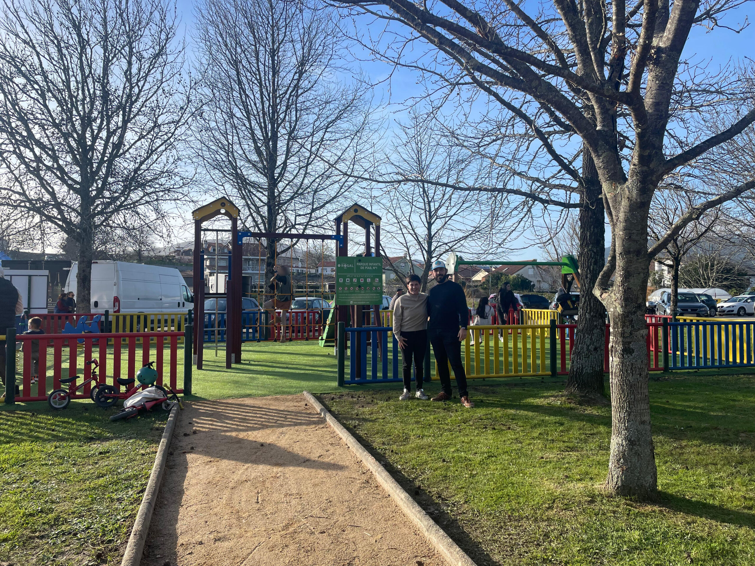 O Rosal renova un dos parques de Piìas para ganÞar seguridade e calidade de xogo