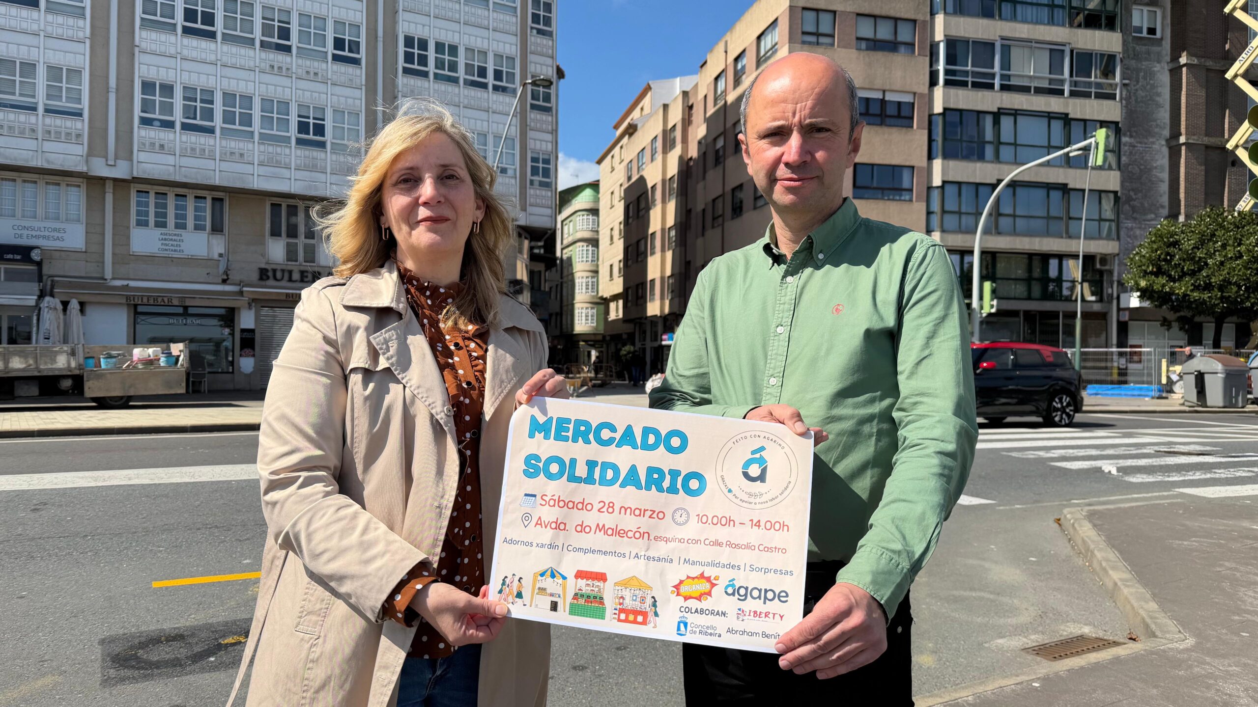 Presentación mercado solidario Ágape. Marzo 2026