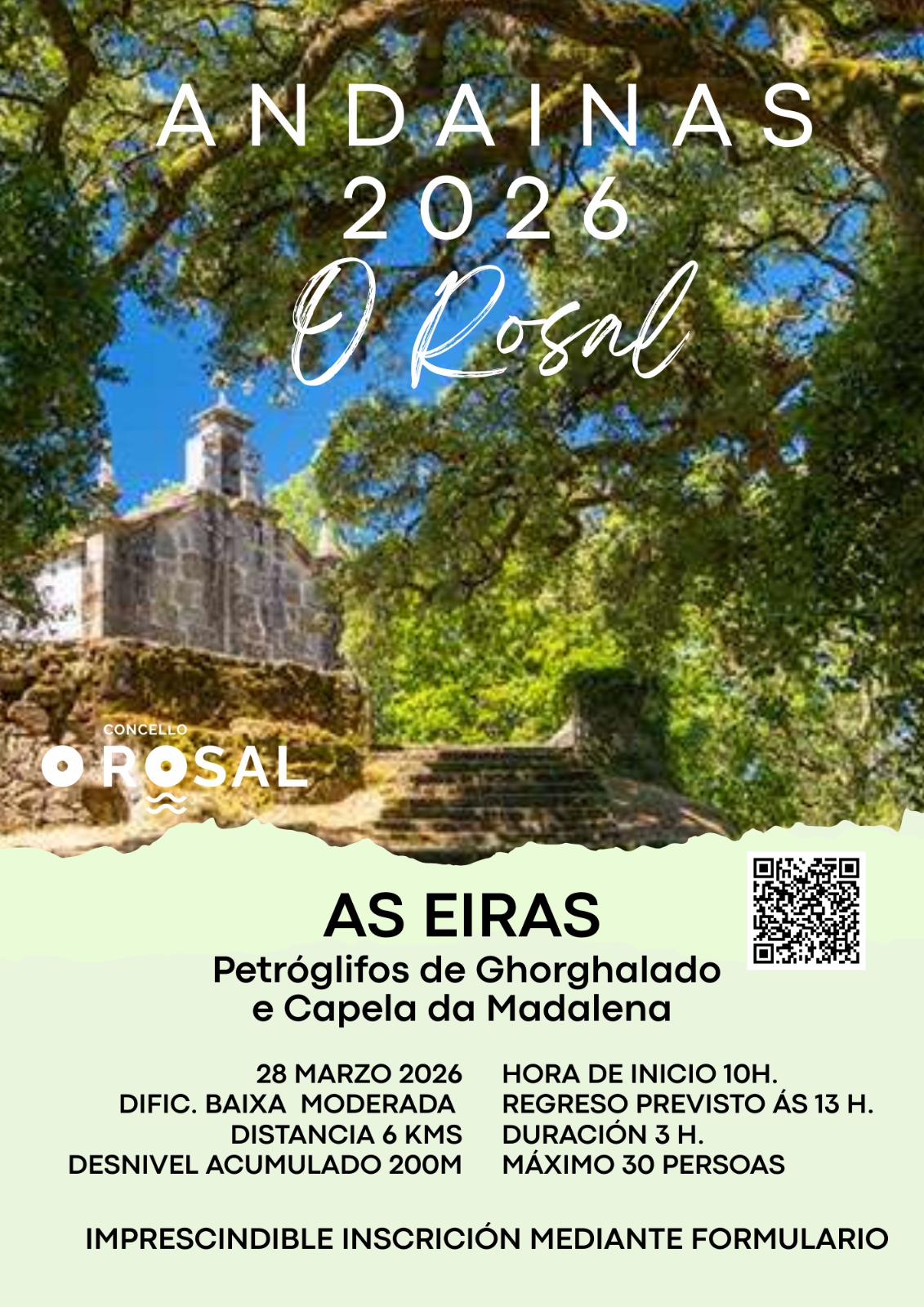 Un paseo polo tempo para redescubrir O Rosal paso a paso