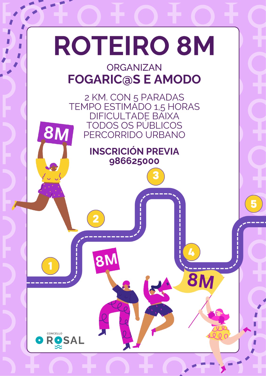 Un roteiro este 8M para ponÞer en valor o legado das mulleres que fixeron historia no Rosal